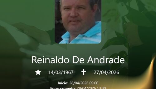 Grupo Santa Cruz informa notas de falecimento 