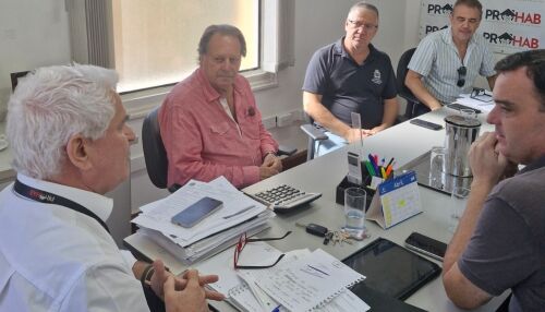 PROHAB discute habitação e define próximos passos