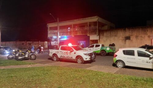 Forças de segurança promovem fiscalização de bares em Ibaté
