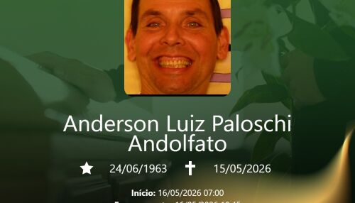 Grupo Santa Cruz informa notas de falecimento 