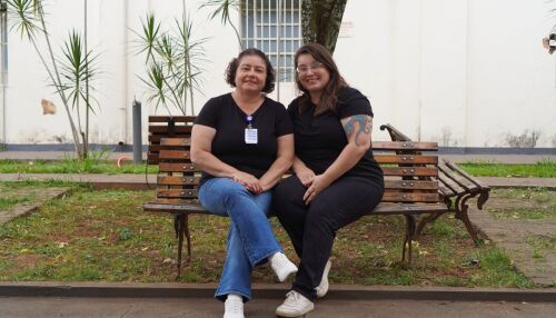 Mãe e filha compartilham profissão e rotina na Santa Casa