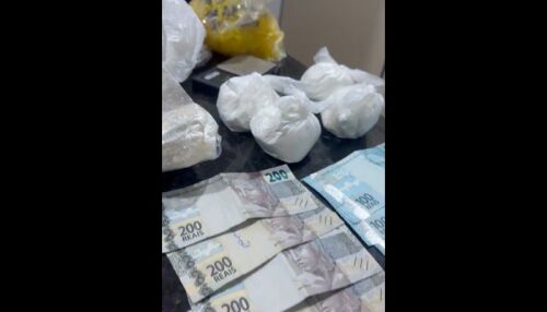 Homem procurado por tráfico é preso com drogas e mais de R$ 3 mil no Cidade Aracy