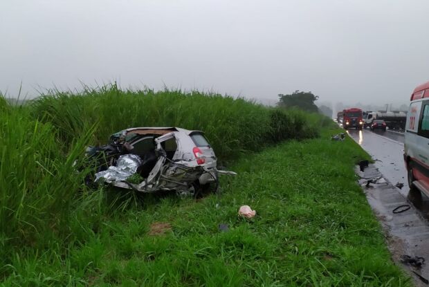 Motorista perde a vida em acidente na SP-215 em São Carlos