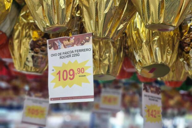 Ovos da Páscoa chegam mais caros nos mercados; veja os preços em São Carlos