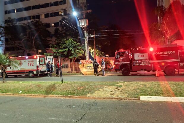 Cigarro aceso causa princípio incêndio em apartamento