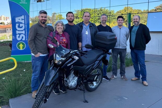 Fiscalização recebe moto através de recurso de Elton Carvalho