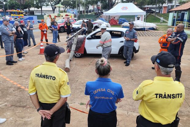 Simulado reúne forças de emergência e orienta população sobre acidentes com rede elétrica