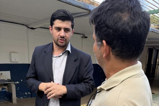 Vereador Bruno Zancheta visita CEMEI Dário Rodrigues no Cidade Aracy