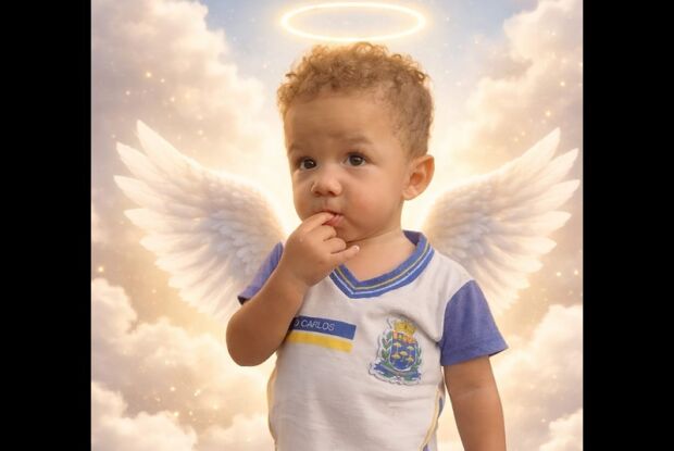 Morre o pequeno Raphael, menino de 2 anos que se afogou no assentamento Nova São Carlos