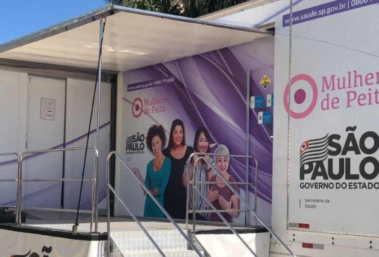Carreta-móvel do programa “Mulheres de Peito” inicia atendimento a partir desta terça em São Carlos