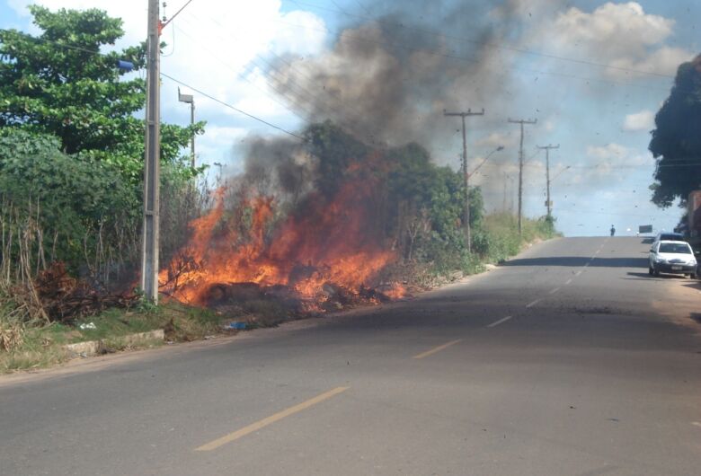 Altas temperaturas da primavera aumentam risco  de novos incêndios; alerta prefeitura