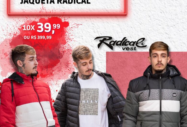 Dia dos namorados: completa linha de jaquetas na Radical Vest