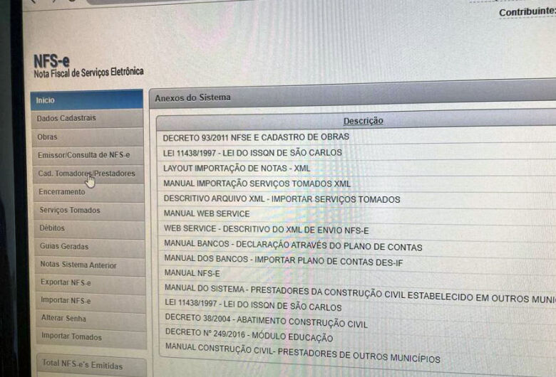 Prefeitura de São Carlos migra emissão de notas fiscais de serviço para sistema nacional