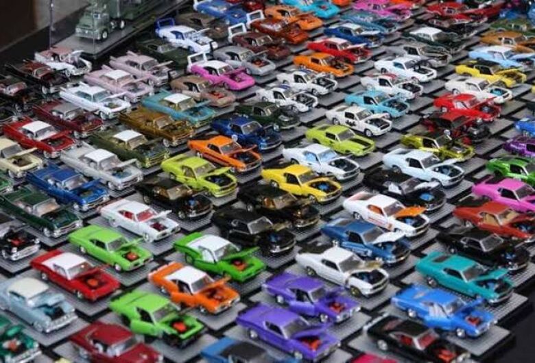 Encontro de colecionadores de carros e bonecos em miniatura será neste final de semana em São Carlos
