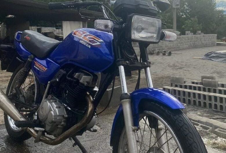 Moto é furtada no Jardim Ricetti e proprietário pede ajuda