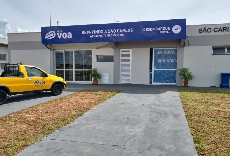Aeroporto Internacional de São Carlos recebeu 1.200 passageiros em 2025