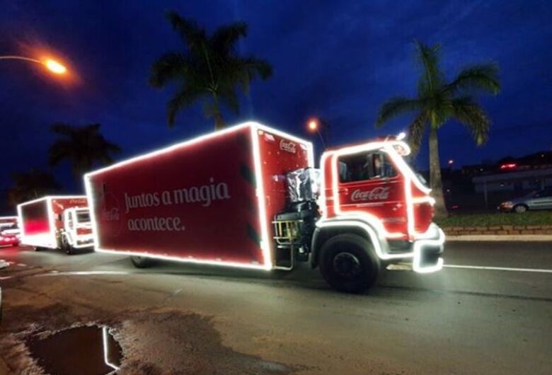 Coca-Cola divulga trajeto da Caravana de Natal
