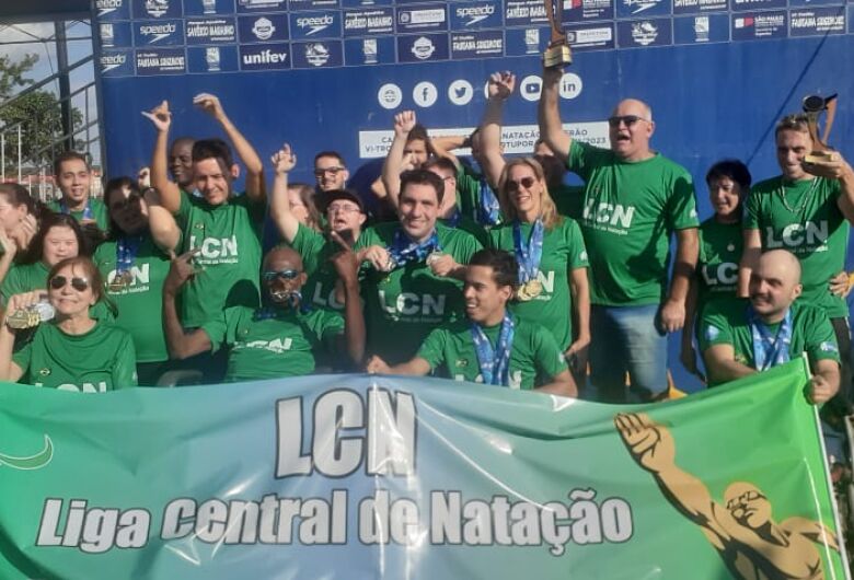 LCN São Carlos conquista título paulista de paranatação