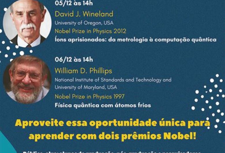 Prêmios Nobel na USP de São Carlos 