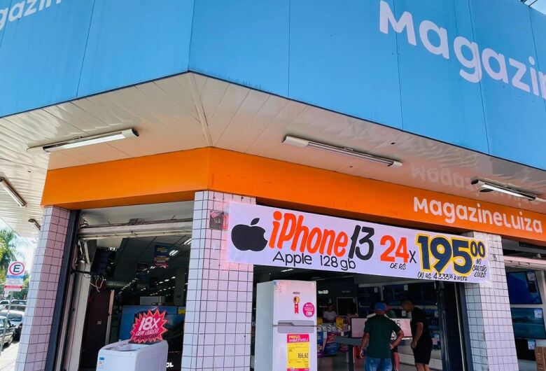 Mega fechamento de mês: Iphone 13 com mensais de R$ 195,00 no Magalu