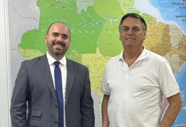 Netto Donato recebe apoio de Bolsonaro em Brasília 