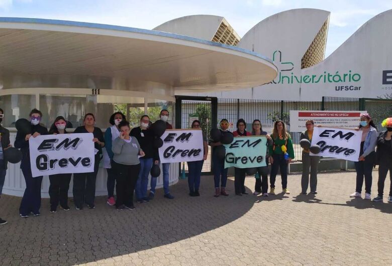 Servidores do Hospital Universitário de São Carlos iniciam greve nesta segunda-feira