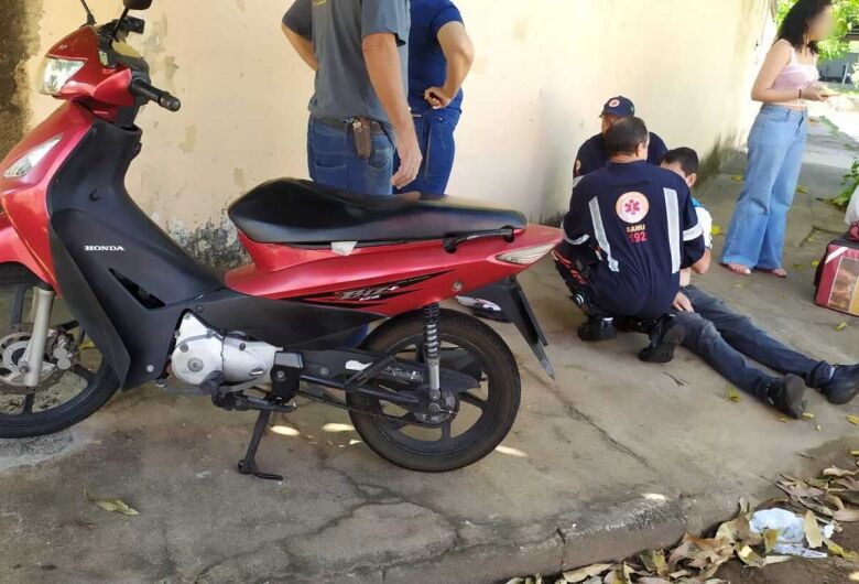 Motoboy se envolve em acidente na Vila Celina