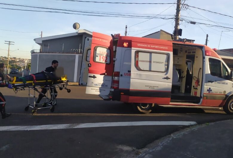 Motociclista fica ferida após acidente no Cruzeiro do Sul