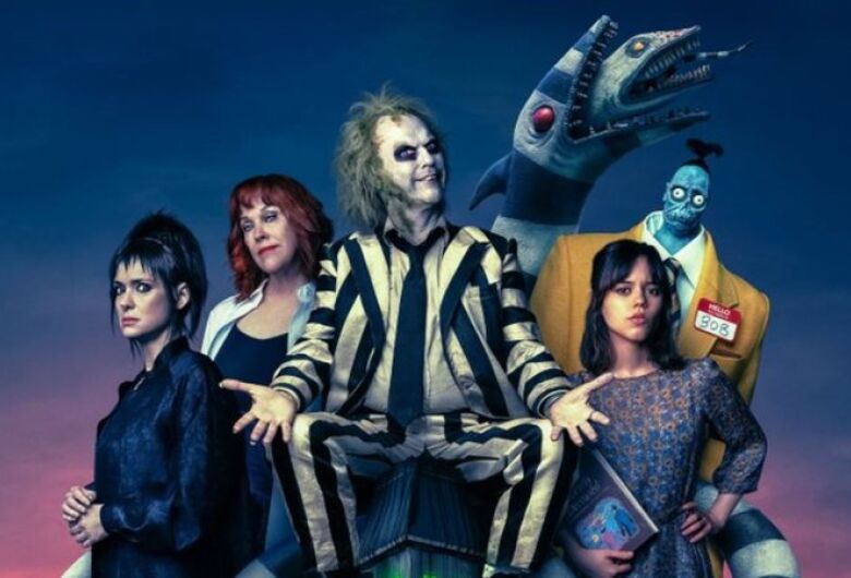 "Os Fantasmas Ainda se Divertem", segundo filme da saga Beetlejuice, estreia no Cine Araújo 