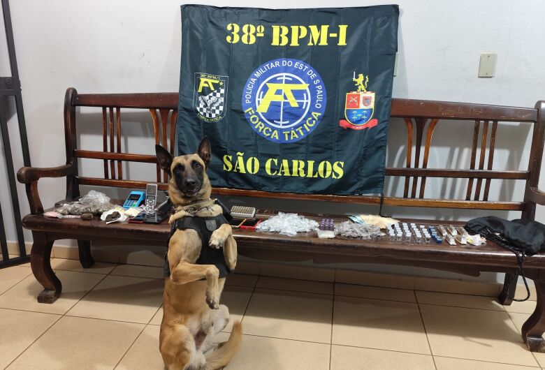 Força Tática e BAEP apreendem drogas e armas em São Carlos