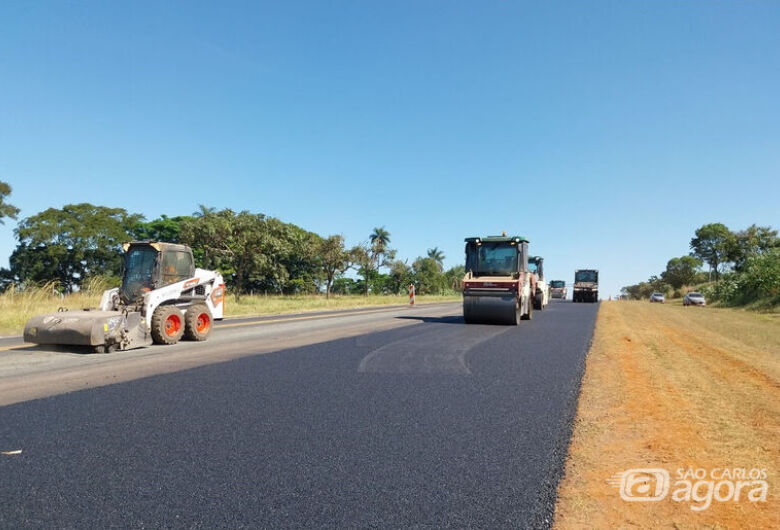 Obra de manutenção começa segunda-feira, na praça de pedágio da SP-215, em Descalvado