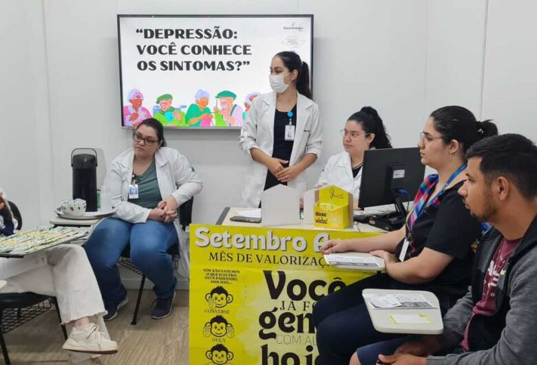 Santa Casa realiza roda de conversa com acompanhantes de pacientes em alusão ao Setembro Amarelo