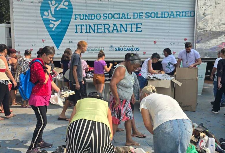 Caminhão com roupas para doação estará no Cidade Aracy no dia 26 de setembro