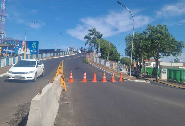 Viaduto da Fepasa está interditado