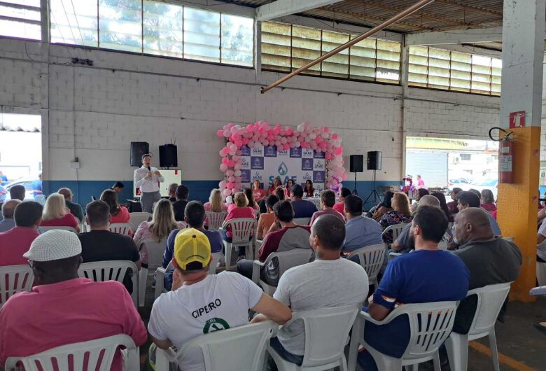 Saae promove encontro para celebrar Outubro Rosa