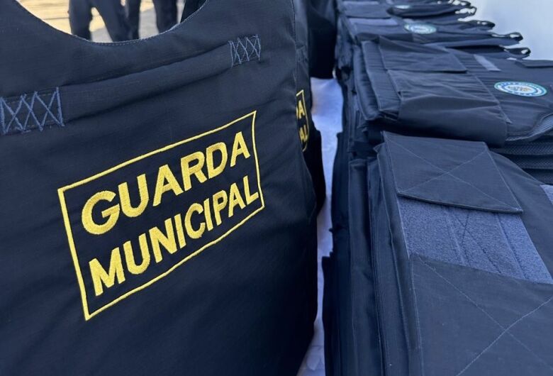 Guarda Municipal substitui 40 coletes balísticos 