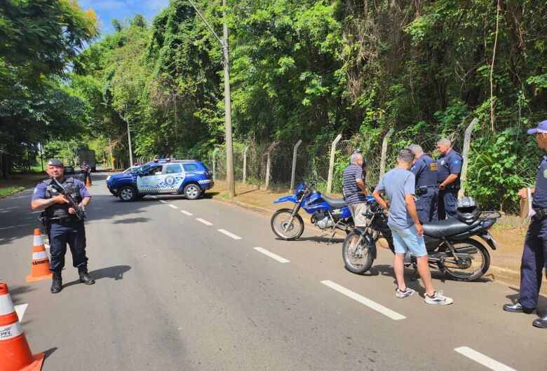 GCM realiza nova operação com foco em motocicletas 