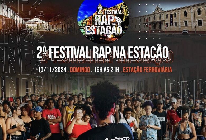 Festival Rap na Estação acontece neste domingo 