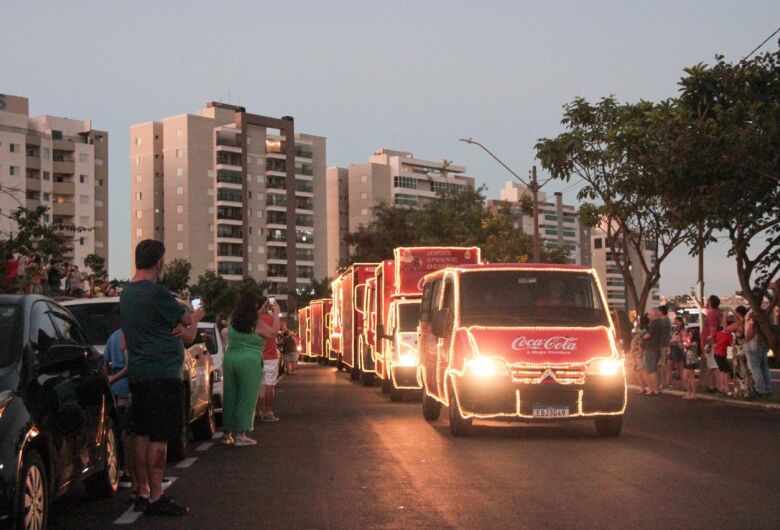 Confira o trajeto da Caravana de Natal Coca-Cola