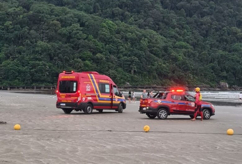 Turista morre afogado no mar após ser arrastado pela correnteza 