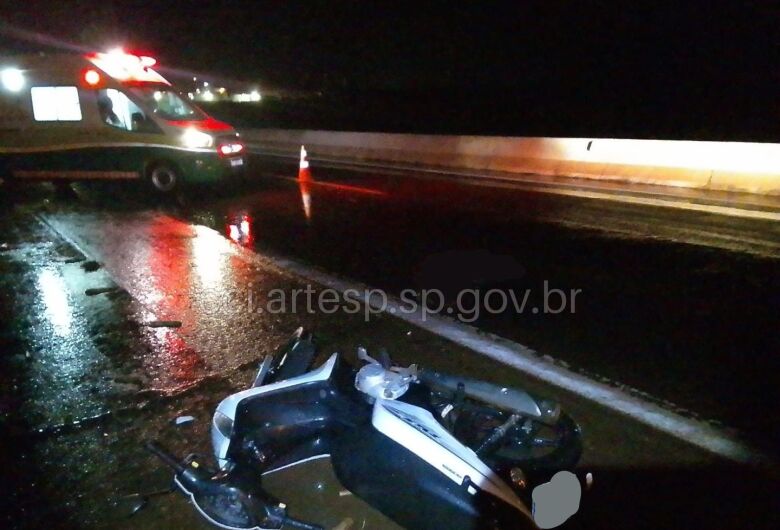 Motociclista morre após atropelar capivara na SP-333