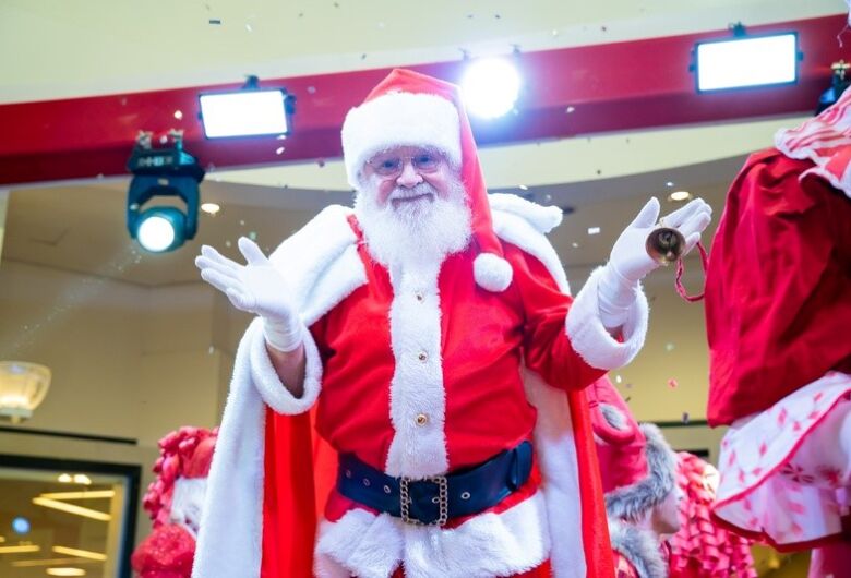 Chegada do Papai Noel no Iguatemi São Carlos será no dia 20 de novembro