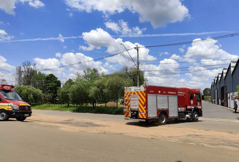 Aço incandescente fura caldeira e assusta funcionários em empresa no Parque Industrial