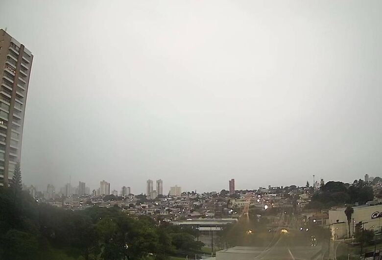 Frente fria traz chuva e instabilidade ao estado de São Paulo