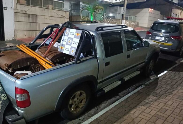 Polícia Rodoviária prende quadrilha em flagrante com 500 Kg de cobre furtado