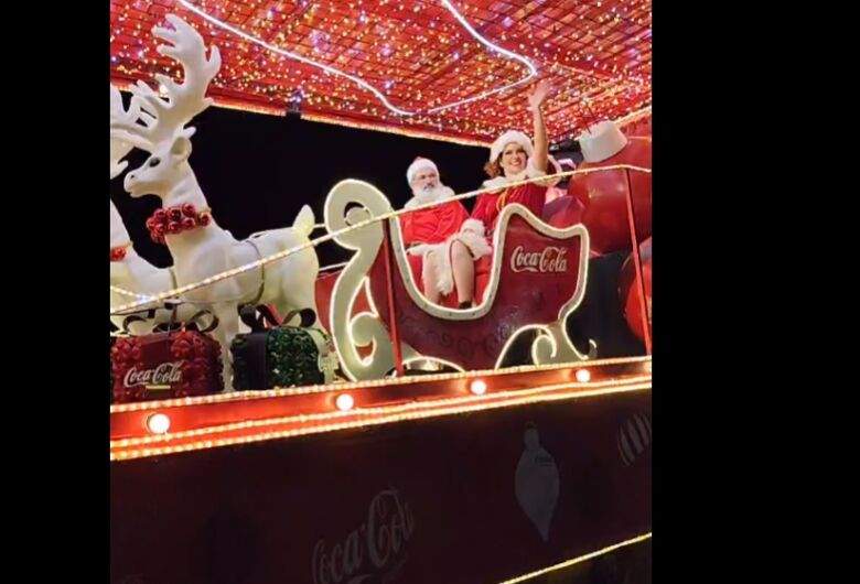 Perdeu a caravana da Coca-Cola? Veja na integra