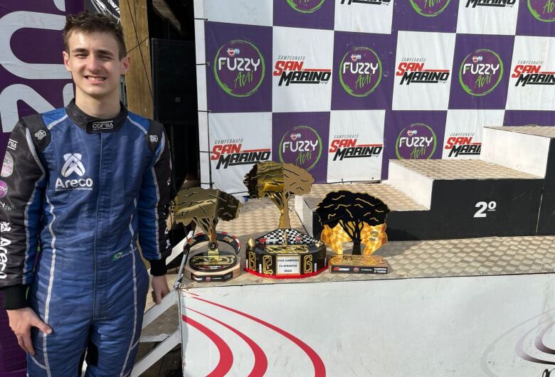 Flávio Neto encerra temporada com vice-campeonato do Campeonato San Marino de kart