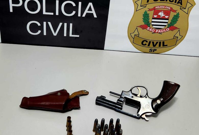 Homem é detido com arma de fogo irregular em São Carlos