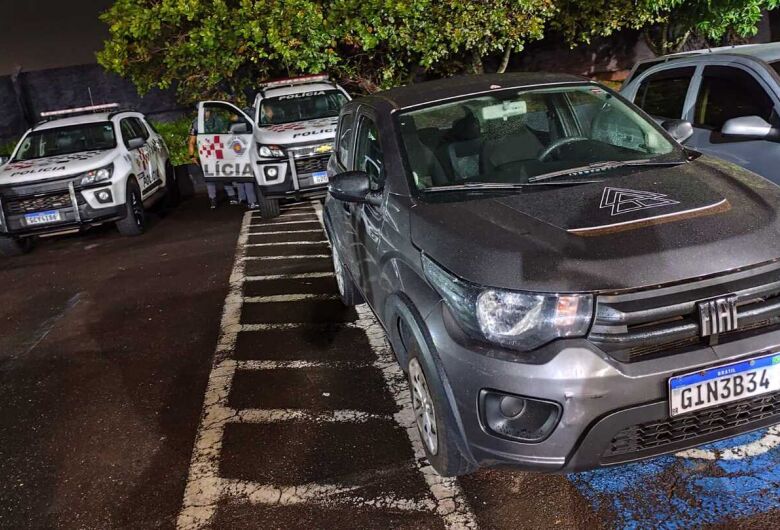 Força Tática apreende carro dublê no Centro de São Carlos 