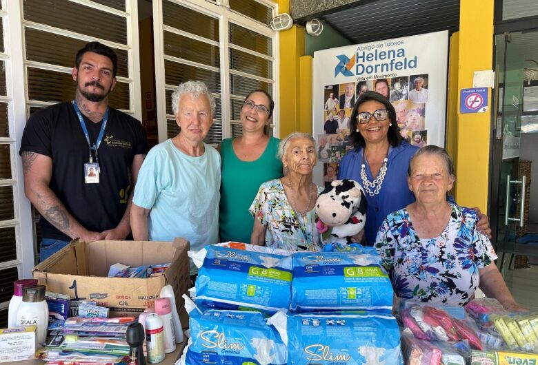 Fundo Social de Solidariedade realiza doações para abrigo de idosos 